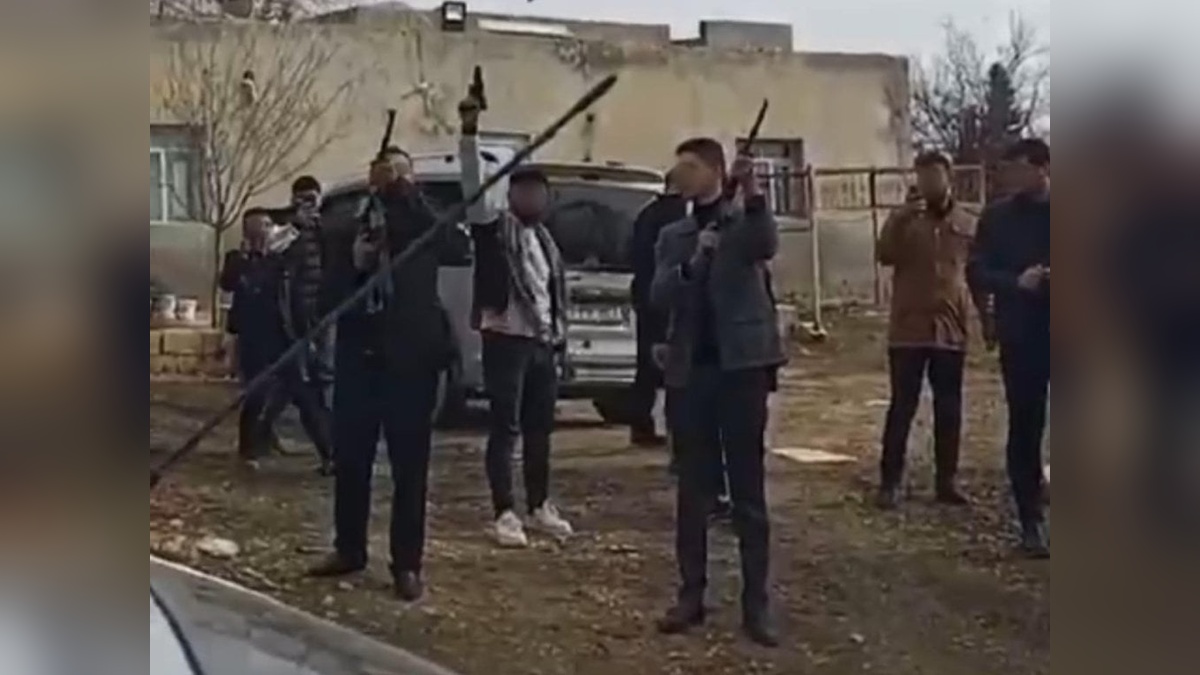 Şanlıurfa'da düğünde havaya ateş açan 5 kişi gözaltına alındı