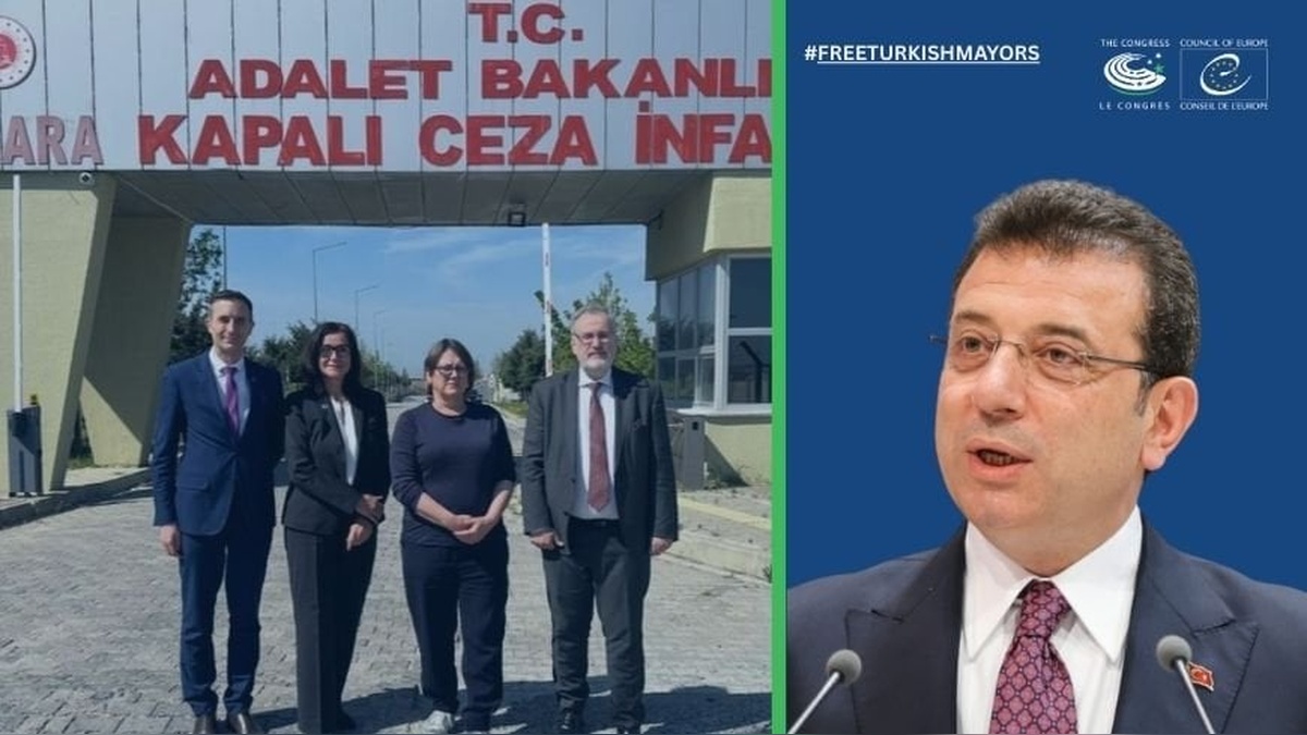 Avrupa Konseyi heyeti, Ekrem İmamoğlu’nu Silivri’de ziyaret etti