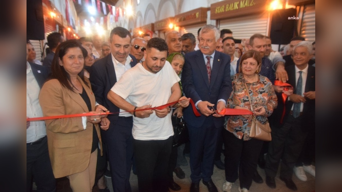 Adana Büyüksaat Kapalı Çarşı'nın restorasyonu tamamlandı