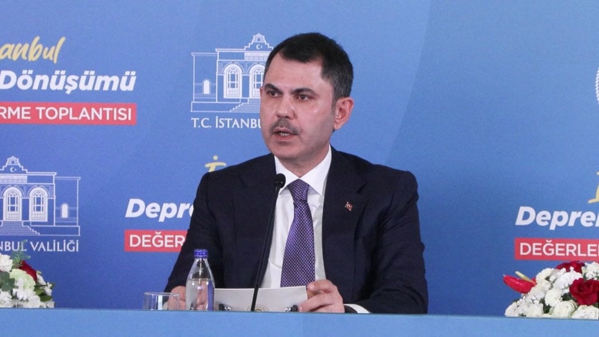 Bakan Kurum: İstanbul'da 600 bin konutun acil dönüşmesi gerekiyor