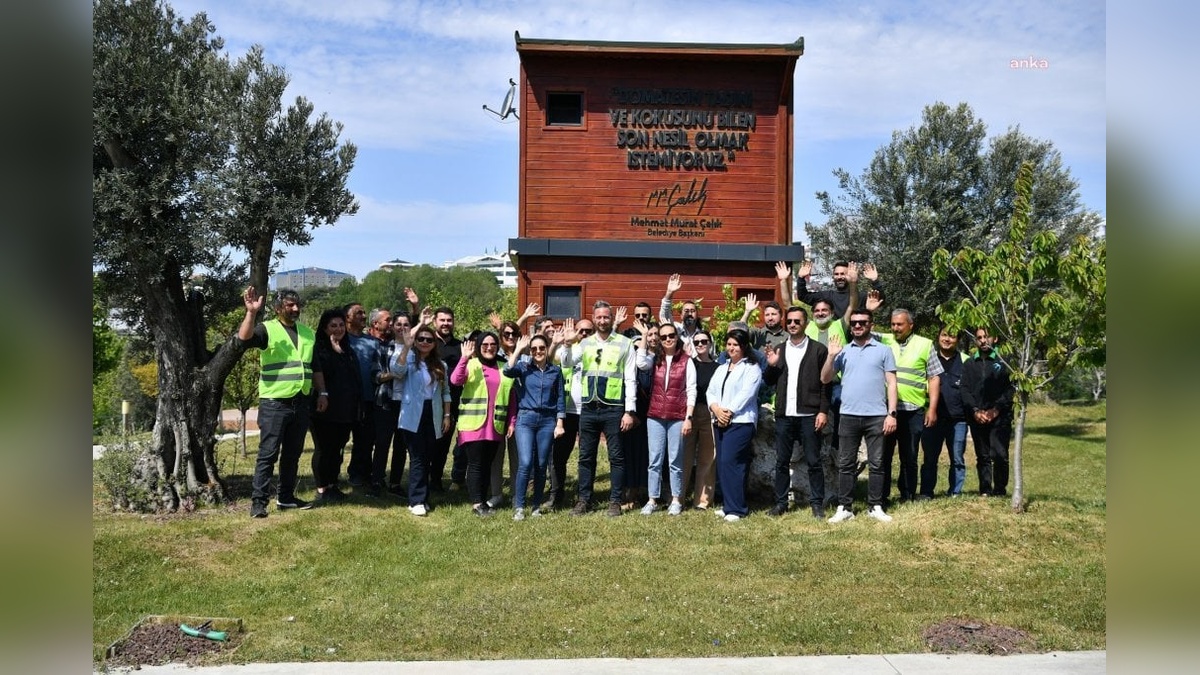 Beylikdüzü Yaşam Bahçesi’nde ilk fideler dikildi