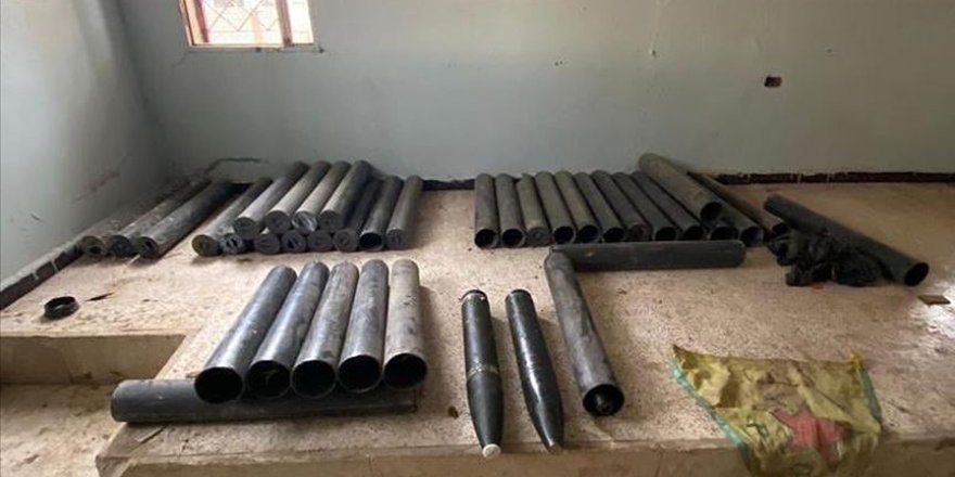 MSB: Tel Abyad kırsalında 39 Katyuşa roketi ele geçirildi