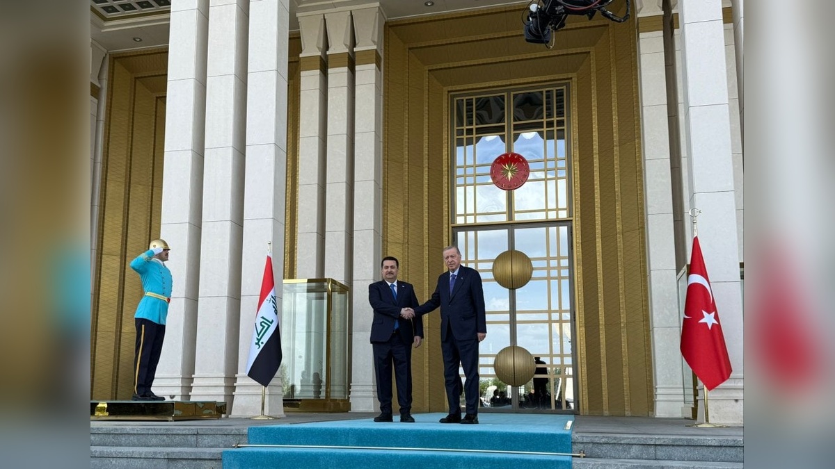 Cumhurbaşkanı Erdoğan, Irak Başbakanı Sudani'yi Külliye'de ağırladı