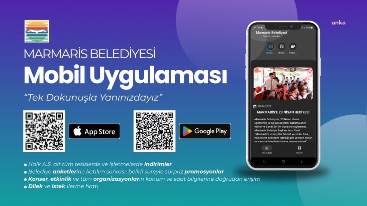 Marmaris Belediyesi'nden yeni mobil uygulama: MarmarisApp