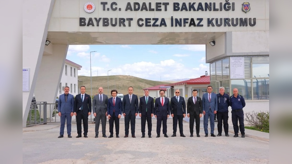 Vali Eldivan, Bayburt Açık Ceza İnfaz Kurumu'nu ziyaret etti