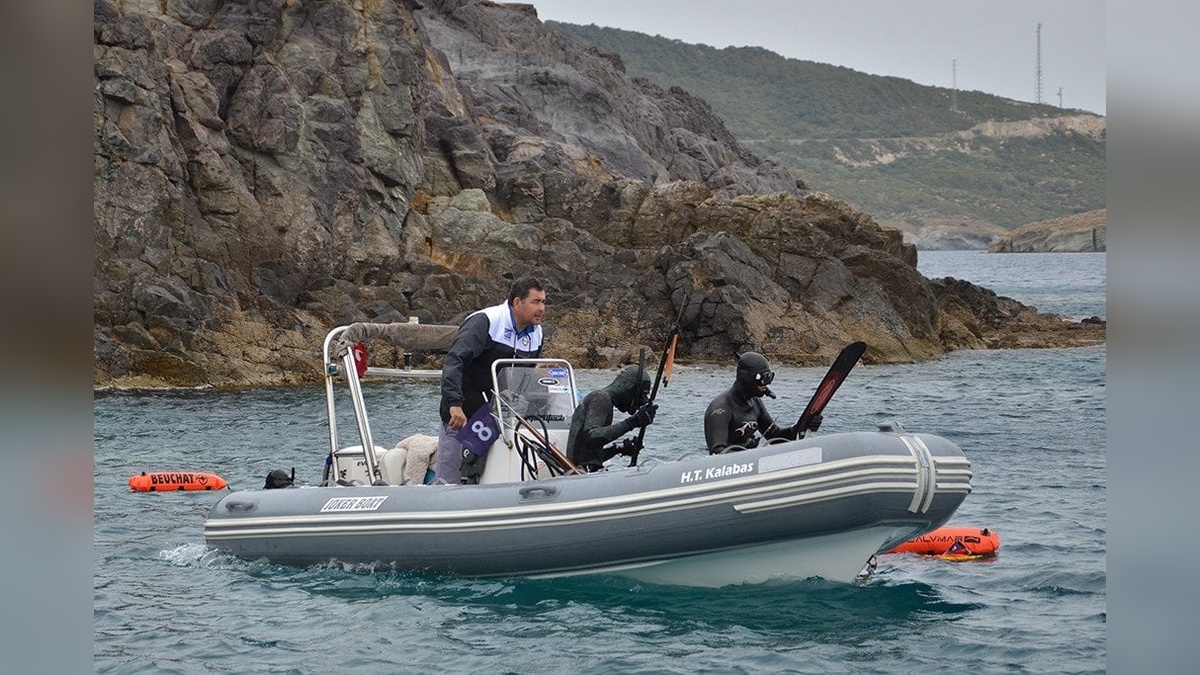 Didim'de Zıpkınla Balık Avı Şampiyonası Başlıyor