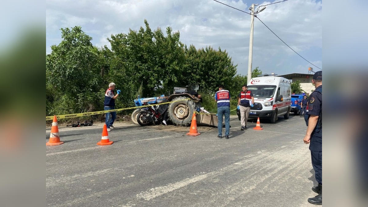 Aydın'da traktör-motosiklet kazası: 3 ölü