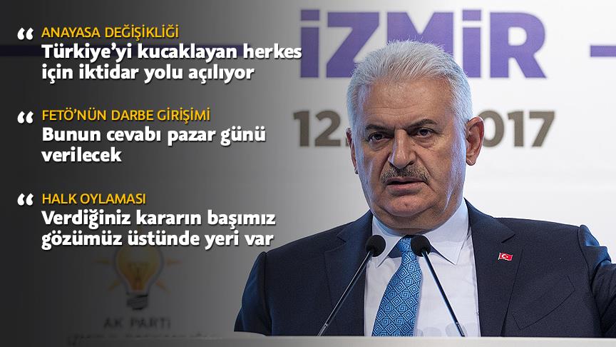 Darbe girişiminin cevabı pazar günü verilecek