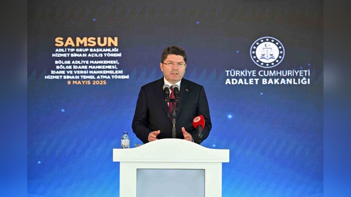 Adalet Bakanı Tunç: Samsun'a yeni adalet ve eğitim tesisi müjdesi