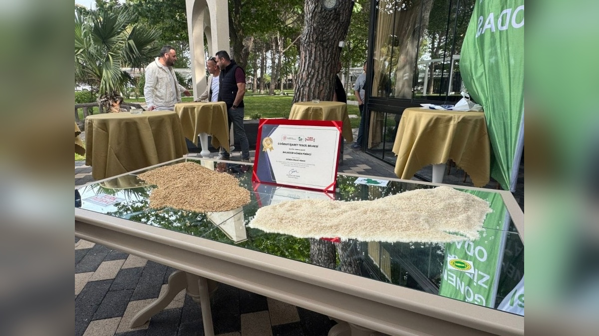 Balıkesir Valisi Ustaoğlu: Gönen Baldo pirinci ve Erdek Kapıdağ zeytinyağına coğrafi işaret