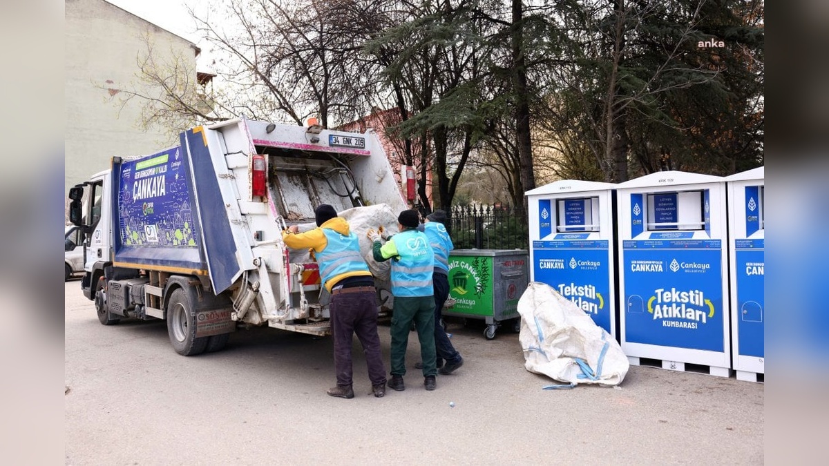 Çankaya Belediyesi'nden geri dönüşüm projesi: İhtiyaç sahiplerine destek