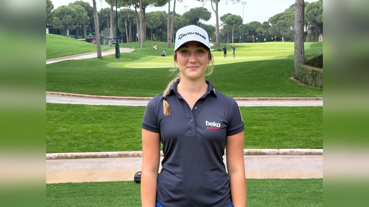 Milli golfçü Deniz Sapmaz: Hedefim Avrupa ve Türkiye'deki üst düzey kadınlar turnuvalarında oynamak