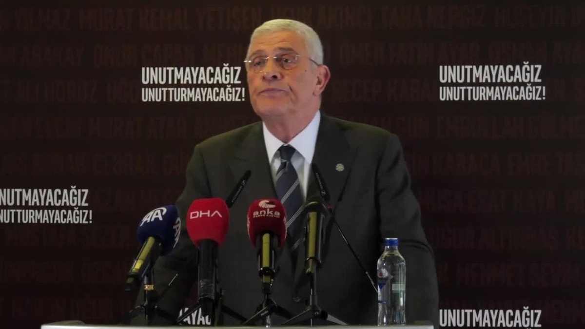 İYİ Parti Genel Başkanı Dervişoğlu: Türkiye'yi PKK’ya gelin yaptırmayacağız