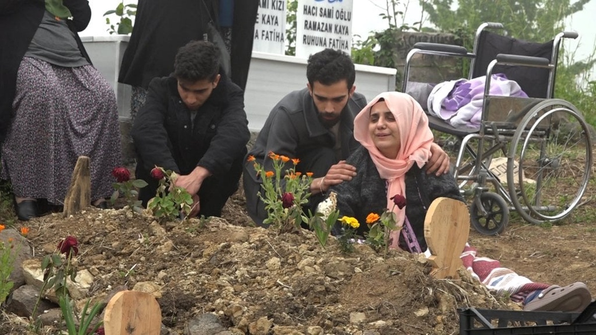 Samsun'da heyelan faciasında yakınlarını kaybeden anne: Çocuklarımı aldılar benden