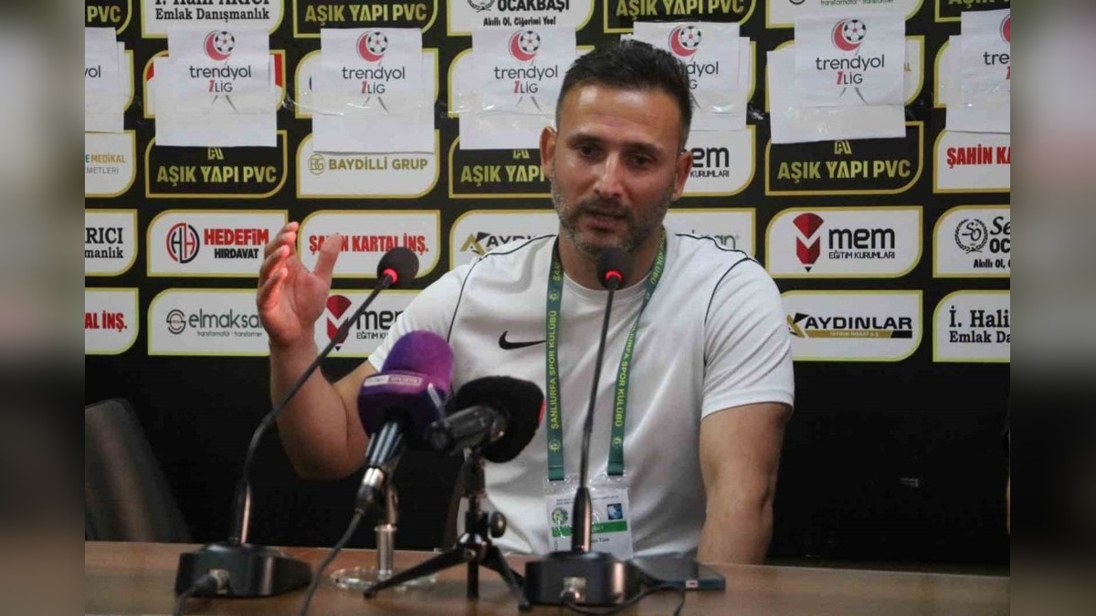 Şanlıurfaspor Teknik Sorumlusu Türk: Doğru yapıyla tekrar yükseliriz