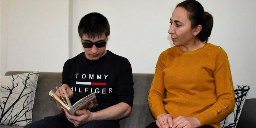 Engelli oğlu için antrenör oldu