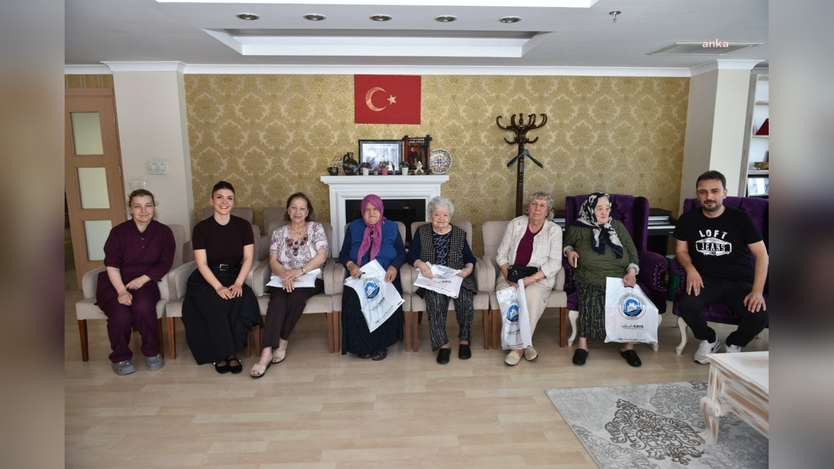 Ortahisar Belediyesi’nden huzurevi sakinlerine Anneler Günü ziyareti