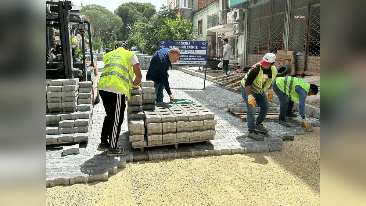 Aydın Büyükşehir Belediyesi’nden yol çalışmaları: Hemşehrilerimizi hizmetlerimizle buluşturmaya devam edeceğiz