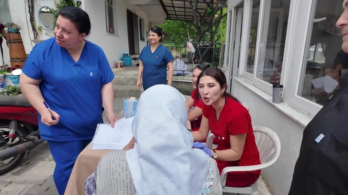 Bornova Belediyesi'nden kırsal mahallelere sağlık hizmeti: Köyde-iz projesi Beşyol'da