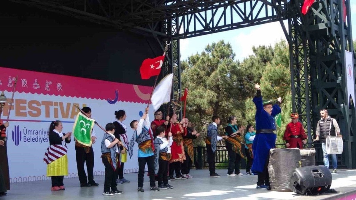 Ümraniye'de En-şen Festivali: Engelli bireyler ve aileleri keyifli bir gün geçirdi