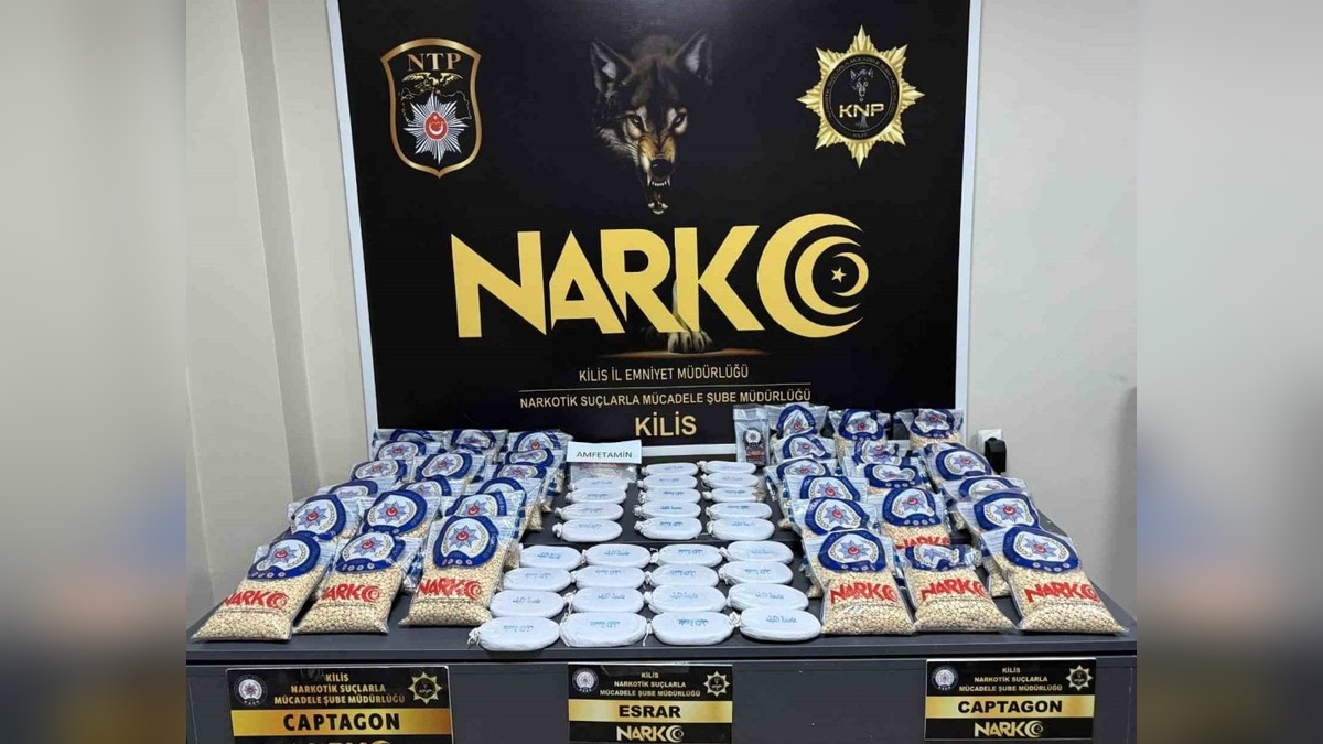 Kilis'te iki uyuşturucu operasyonu: 57 kilo esrar ele geçirildi