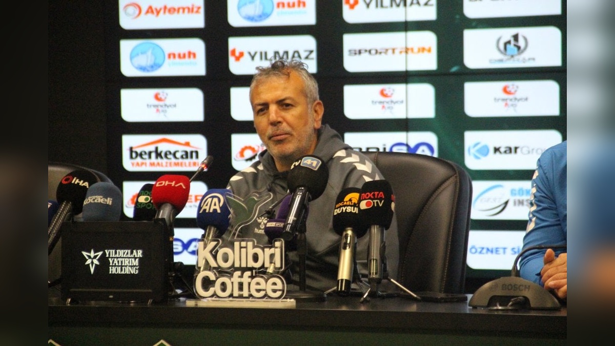 Kocaelispor Teknik Direktörü Taşdemir: Mutlu sona ulaştık