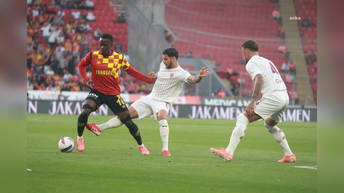 Göztepe ile Hatayspor, 1-1 berabere kaldı: İzmir'de heyecanlı 90 dakika