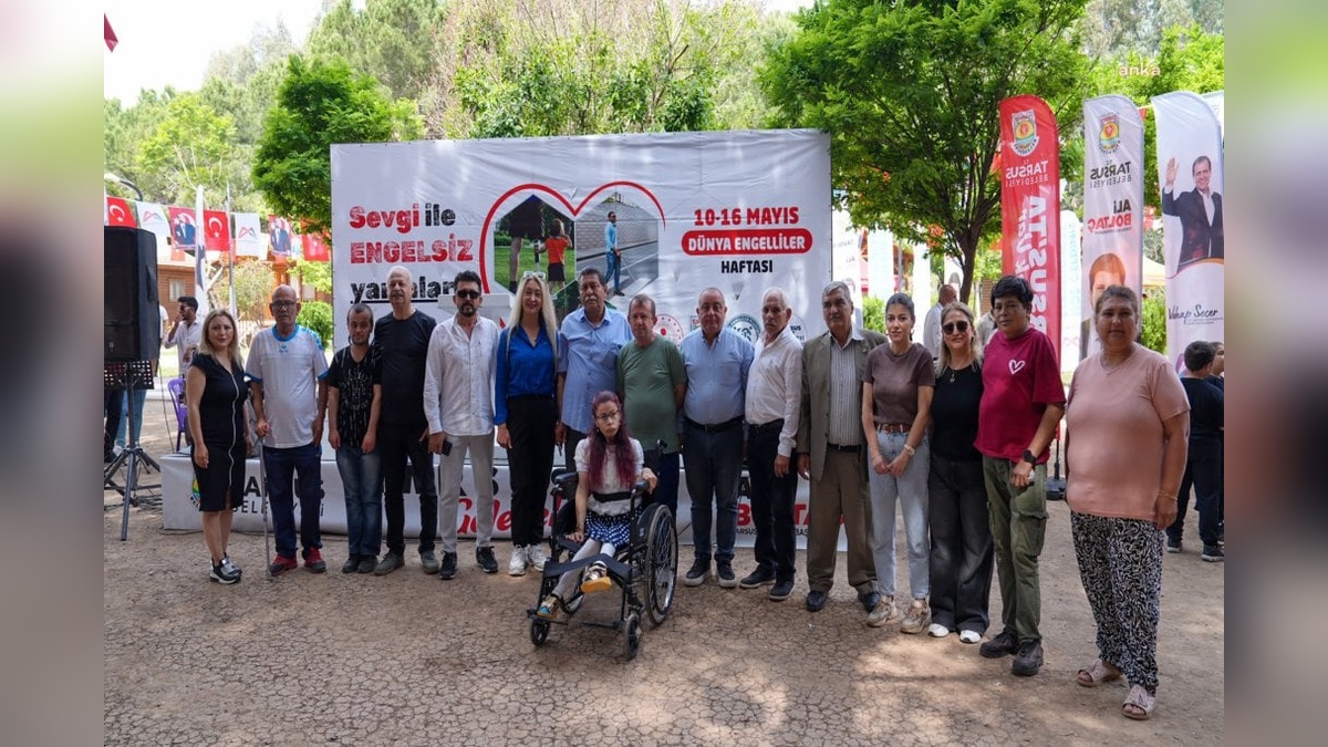 Tarsus Belediyesi’nden engelliler ve anneler günü kutlaması