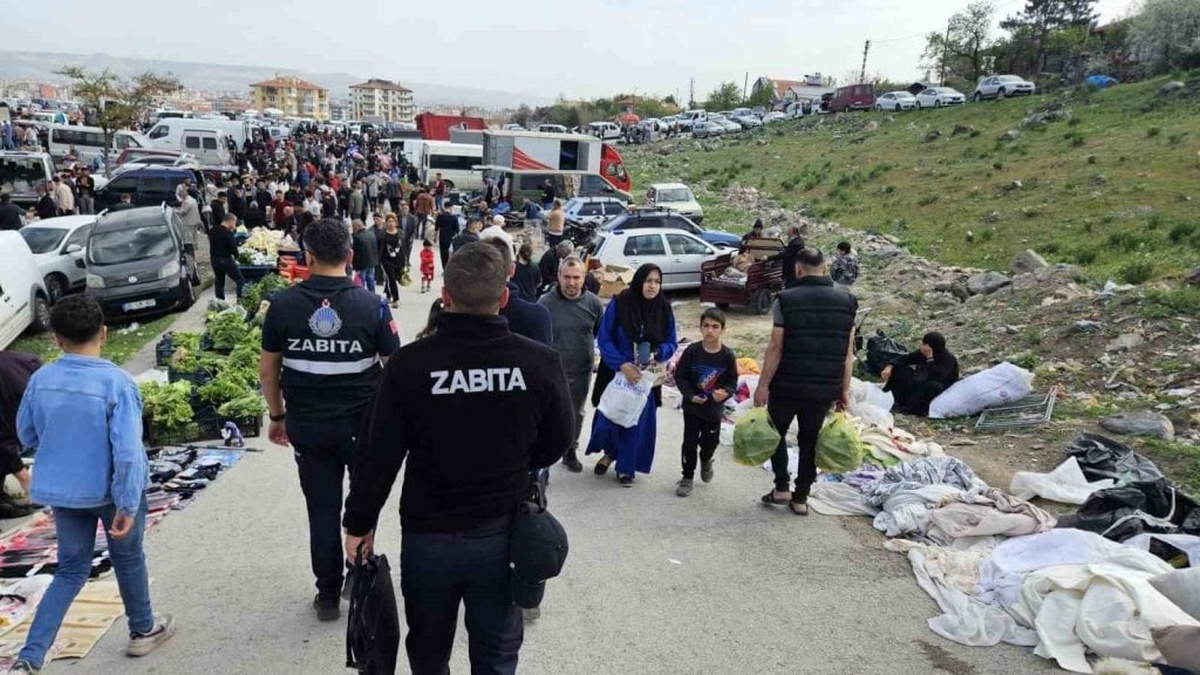 Kayseri'de bitpazarı denetimi