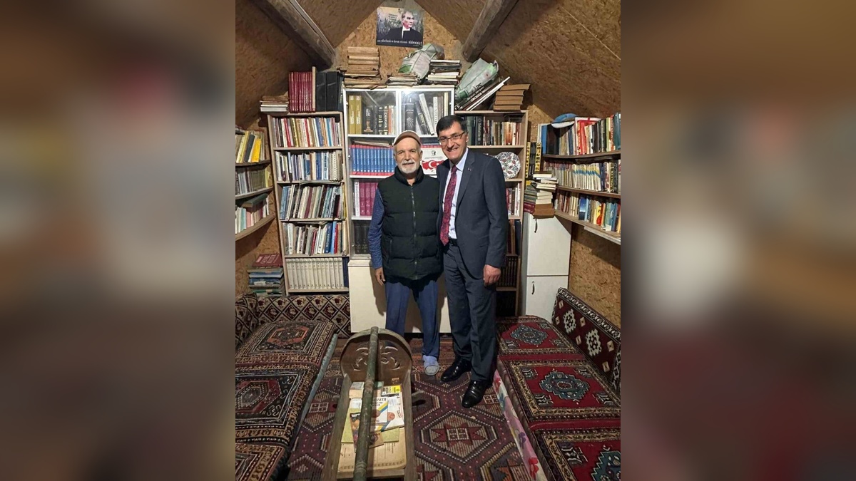 Kütahya Belediye Başkanı Kahveci, Mehmet Yeşil'i ziyaret etti