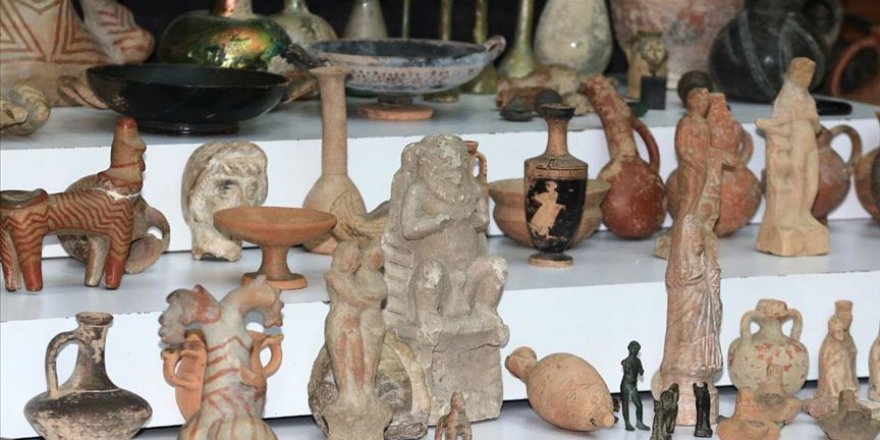 İstanbul'da 1134 parça tarihi eser ele geçirildi