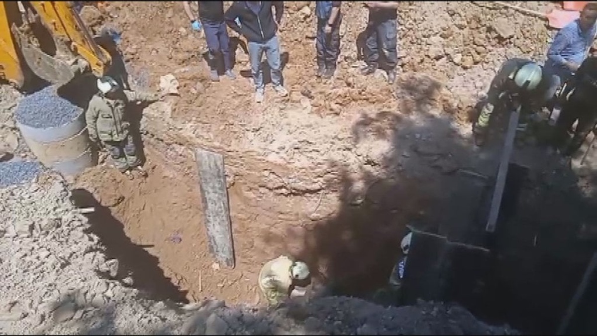 İstanbul Çekmeköy'de inşaat alanında göçük: Mahsur kalanlar var