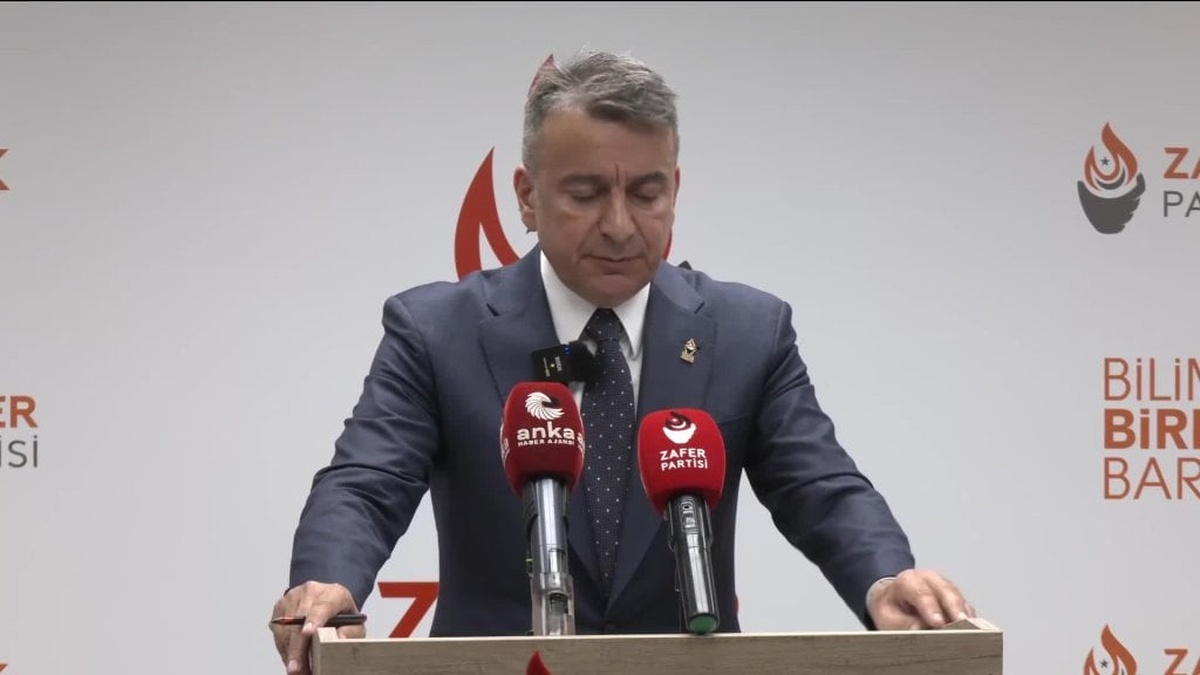 Zafer Partisi Sözcüsü Karamahmutoğlu: Pkk’nın fesih kararı bir pazarlığın sonucu