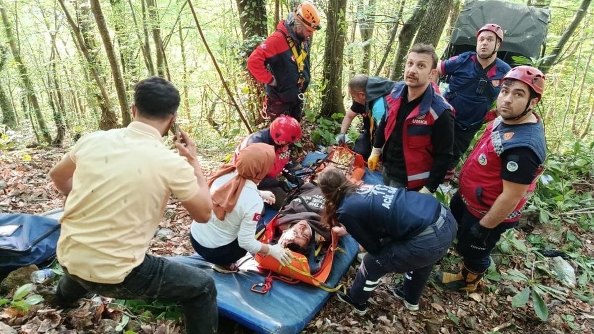 Sapanca'da UTV kazası: Çift yaralandı