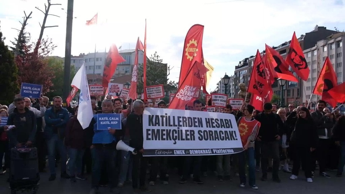 Eskişehir'de Erol Eğrek için yürüyüş: Tazminatını isteyen işçi darp edilerek öldürüldü