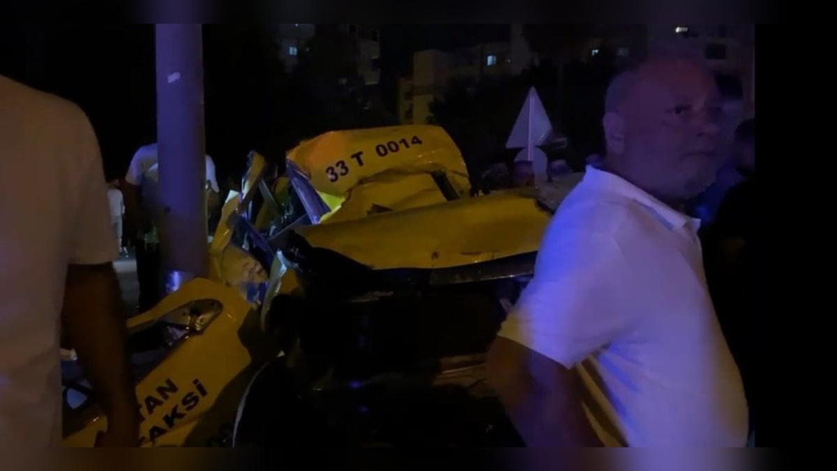 Mersin'de feci kaza: İki kişi hayatını kaybetti