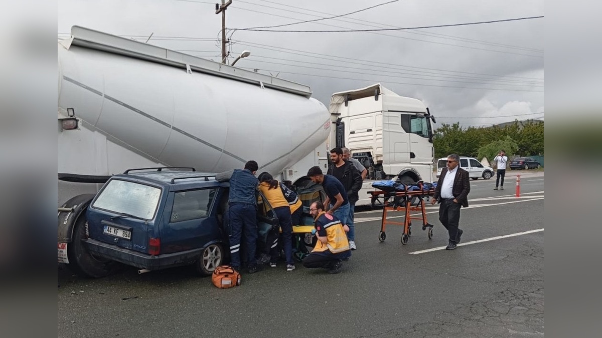 Malatya'da silobas kazası: Bir yaralı