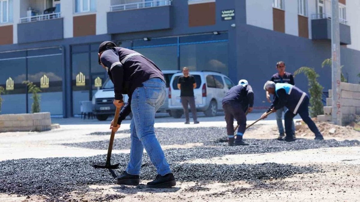 Çamurlu ve Bulgurlu mahallelerine yeni asfalt