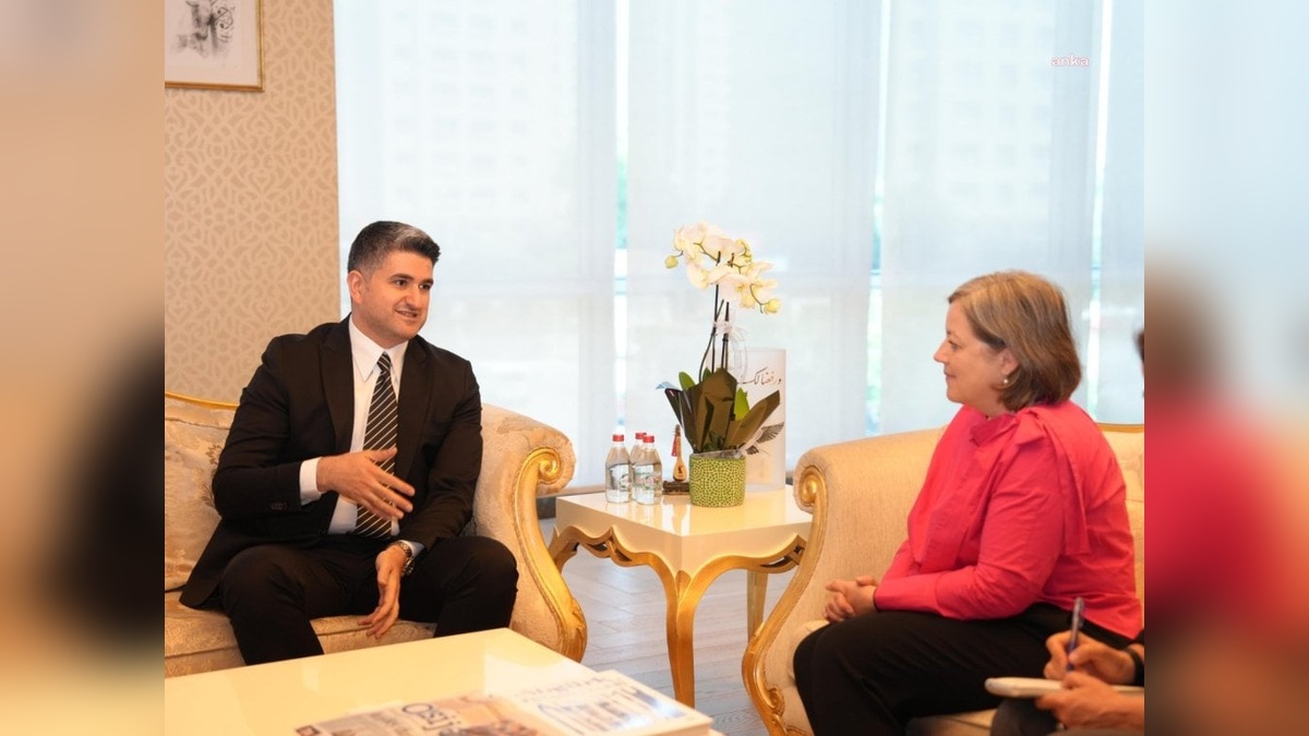 Ataşehir Belediye Başkanı Adıgüzel, Alman Başkonsolosu Grienberger'i ağırladı