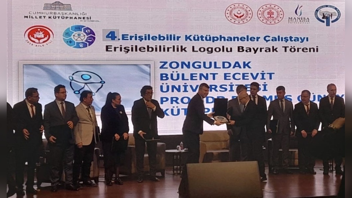 BEÜ Kütüphanesi, Erişilebilirlik Logo Bayrağı almaya hak kazandı