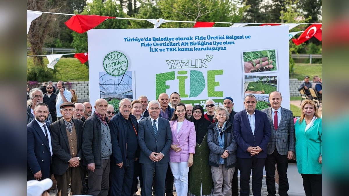 Beykoz Belediyesi'nden çiftçiye 1 milyon 50 bin fide desteği