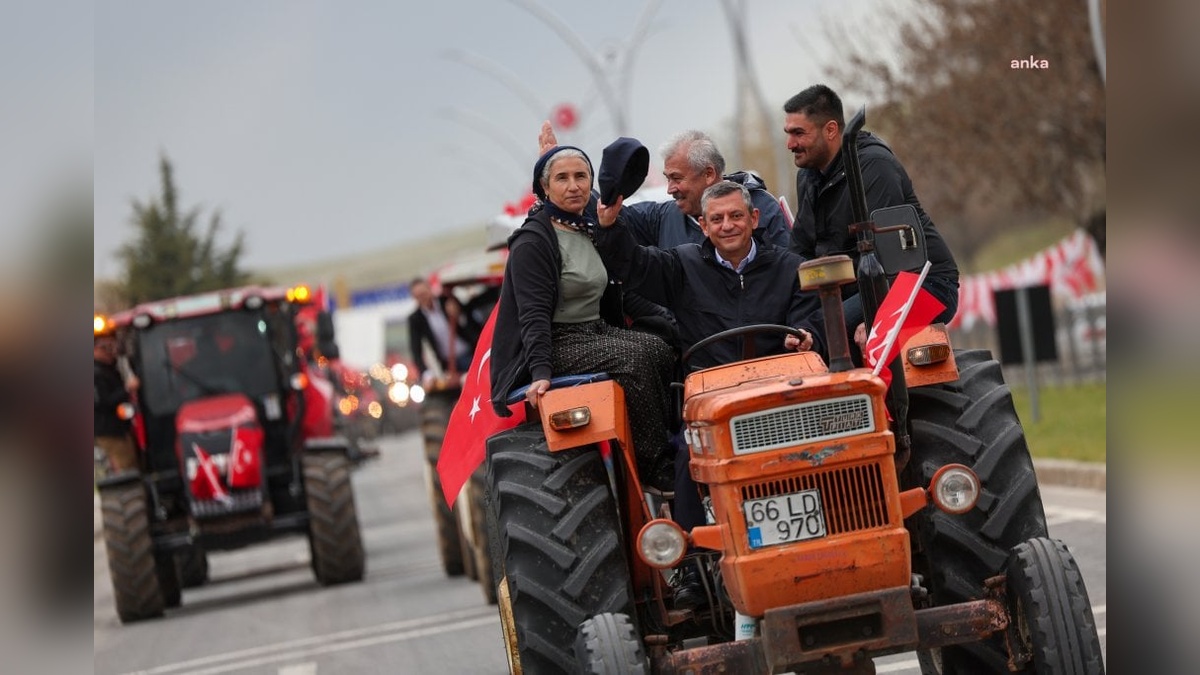 CHP Genel Başkanı Özel: Çiftçiler yalnız bırakılıyor