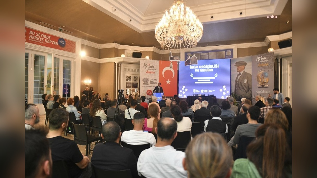 Ankara'da iklim değişikliği paneli: 'Felaketimizi gözüne sokmadıkça çözümün imkansızlığına inanıyorum'