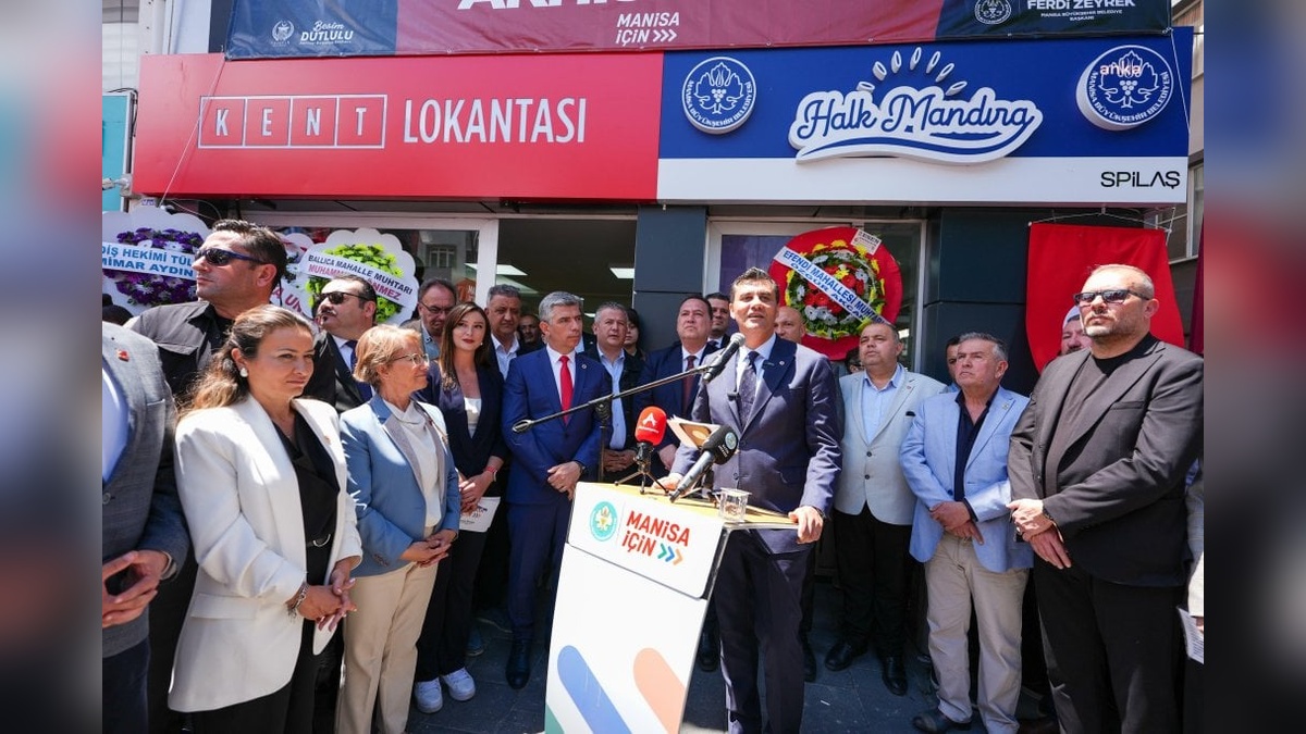 Manisa Büyükşehir Belediyesi'nden Akhisar'a Kent Lokantası ve Halk Mandıra