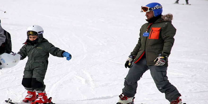 Erciyes'te sömestir yoğunluğu