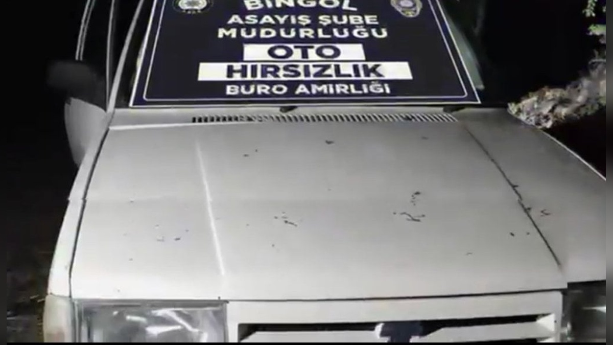 Bingöl'de oto hırsızlığı operasyonu: İki şüpheli yakalandı