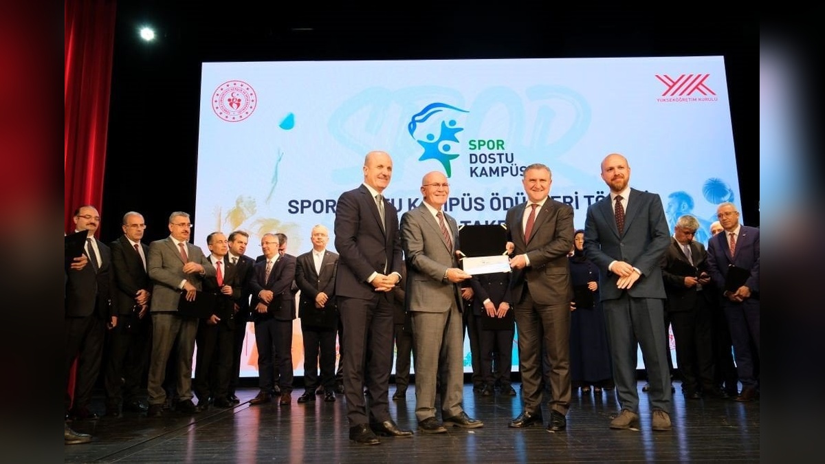 Uşak Üniversitesi: 'Spor Dostu Kampüs' ödülünü aldı