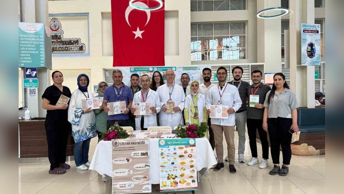 Muğla Eğitim ve Araştırma Hastanesi'nde Çölyak hastalığı farkındalık etkinliği