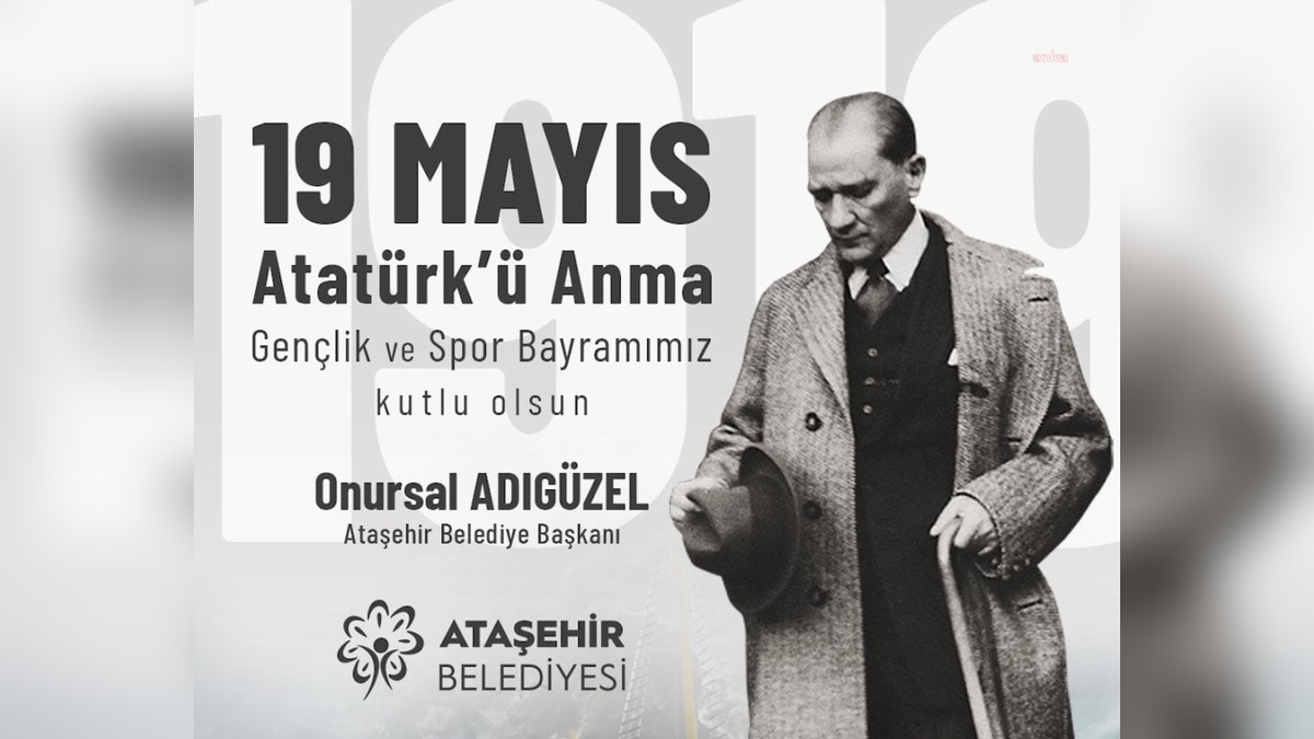 Ataşehir Belediyesi: 19 mayıs coşkusu dolu dolu yaşanacak