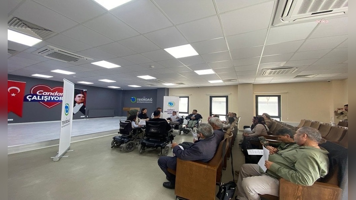 Tekirdağ Büyükşehir Belediyesi'nden özel gereksinimli bireylere destek